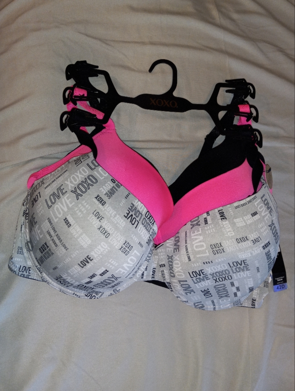 XOXO 3 Pack Push Up Bras 42D - Picture 3 of 11